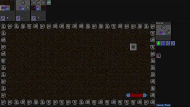 Cyborg Earthworm game screenshot