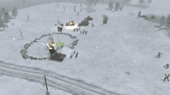 Nom de code : Panzers, capture d'écran du jeu Phase One