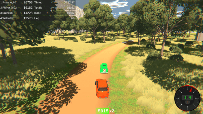 Dangerous Drift game screenshot