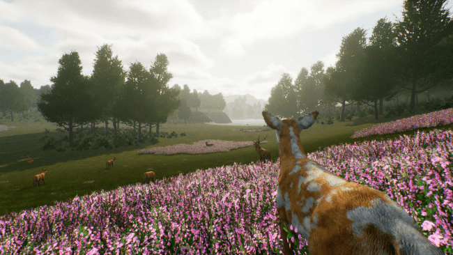 Captura de pantalla del juego Deer Journey