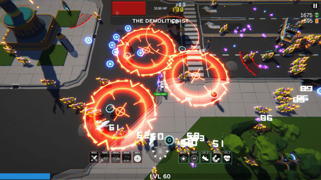 Captura de pantalla del juego Defend Earth: Xenos Survivors