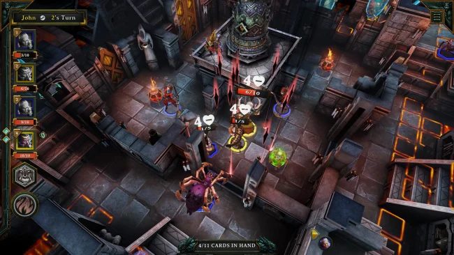 Captura de pantalla del juego Demeo Battles