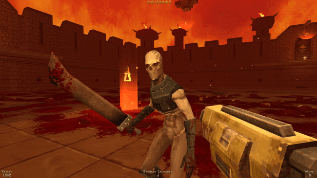 Captura de pantalla del juego Demon Pit