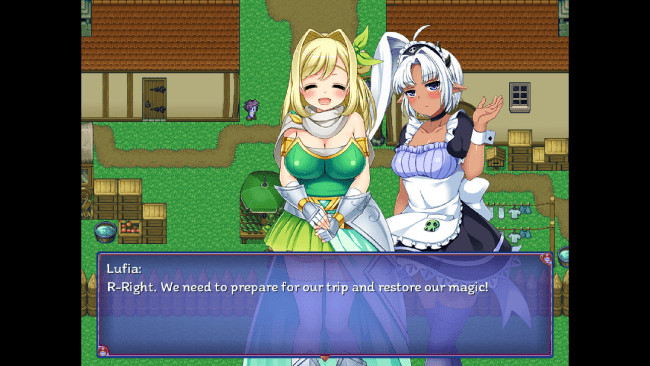 Captura de pantalla del juego Demon Queen Melissa