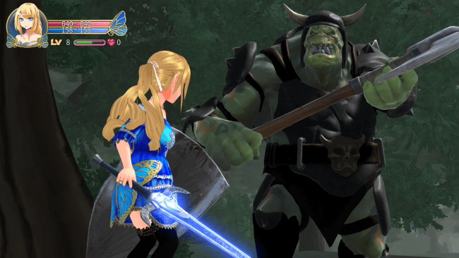 Demon Sword: Captura de pantalla del juego Incubus