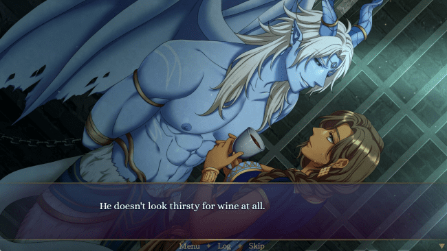 Demonheart: Captura de pantalla del juego Ice Demon