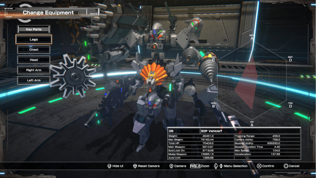 Captura de tela do jogo MECH WARS CUSTOM