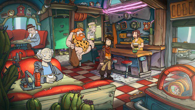 Captura de pantalla del juego Deponia Doomsday