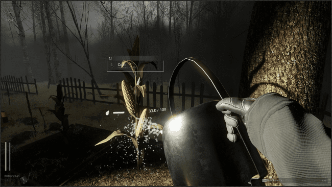 Captura de pantalla del juego Descending the Woods