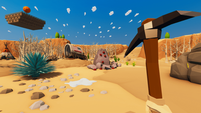 Captura de pantalla del juego Desert Skies