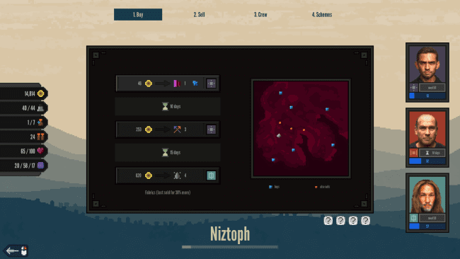 Captura de pantalla del juego Desolation Tycoon