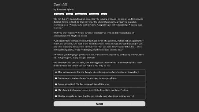 Dawnfall game screenshot