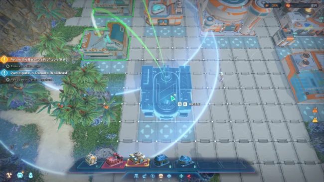 Captura de tela do jogo Cygnus Enterprises