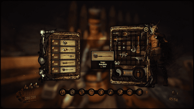 Captura de pantalla del juego malvado