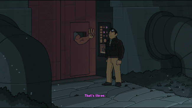 Dexter Stardust: Aventuras en el espacio - Captura de pantalla del juego