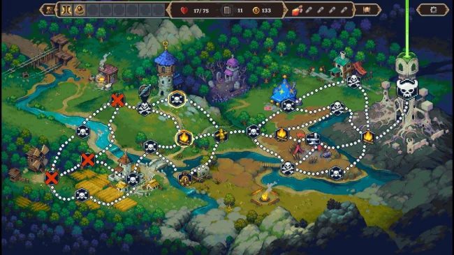 Captura de pantalla del juego Dice Legends