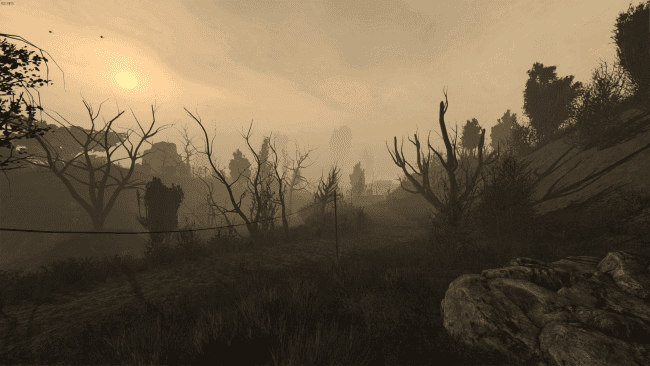 Dark Skies: captura de tela do jogo do Incidente de Nemansk