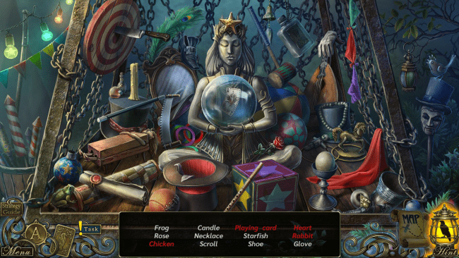 Dark Tales: Captura de tela do jogo The Devil in the Belfry Collector's Edition, de Edgar Allan Poe