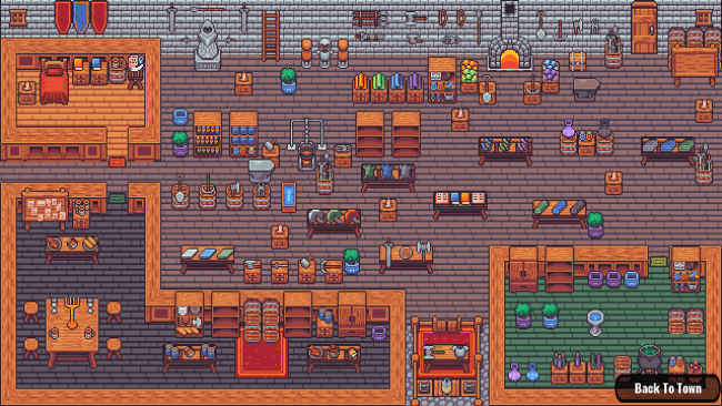 Capture d'écran du jeu Crafting Town