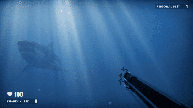 Screenshot of the game Death in the water