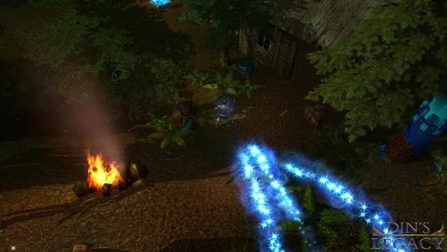 Captura de pantalla del juego Din's Legacy