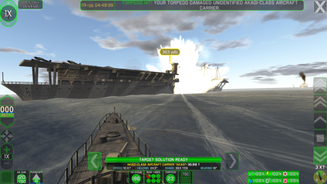 Capture d'écran du jeu Crash Dive