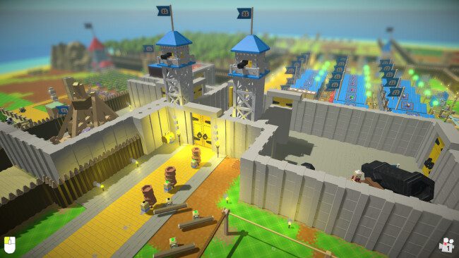 Captura de pantalla del juego Autonauts vs Piratebots