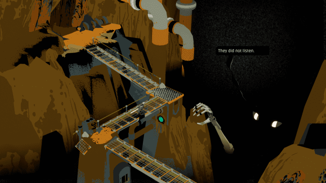 Capture d'écran du jeu Créature dans le puits