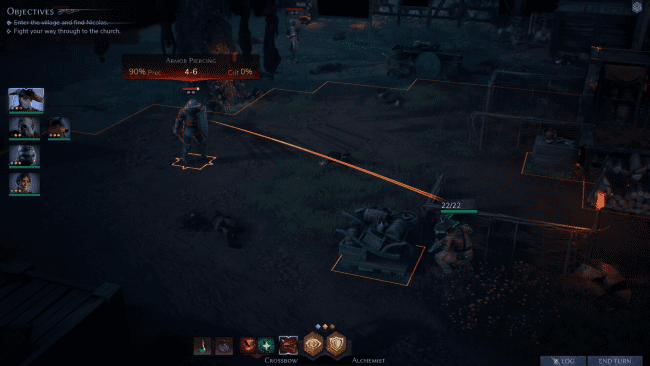 Capture d'écran du jeu Crown Wars : Le Prince Noir