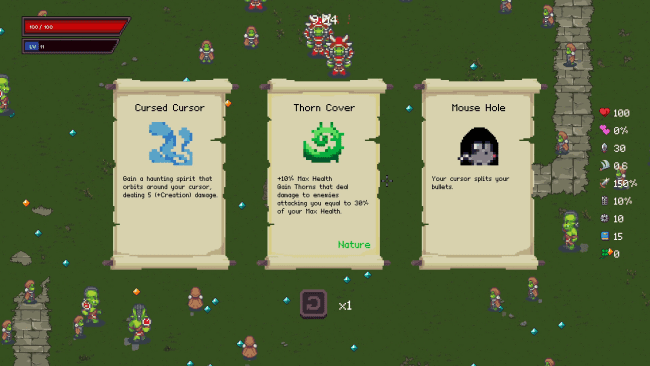 Bulletmancer oyunu ekran görüntüleri