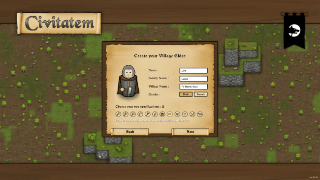 Captura de tela do Civitatem para PC