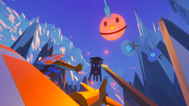 Subindo por cima dele com uma captura de tela do jogo de lança