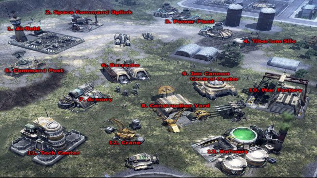 Captura de tela do jogo Command & Conquer: Tiberium Wars
