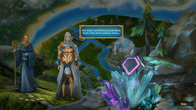 Captura de tela do jogo Crystal of Atlantis