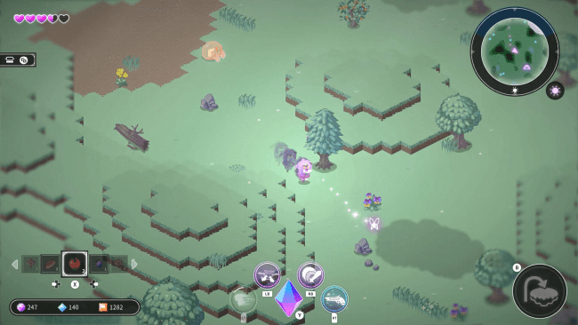 Captura de tela do jogo Crystalise