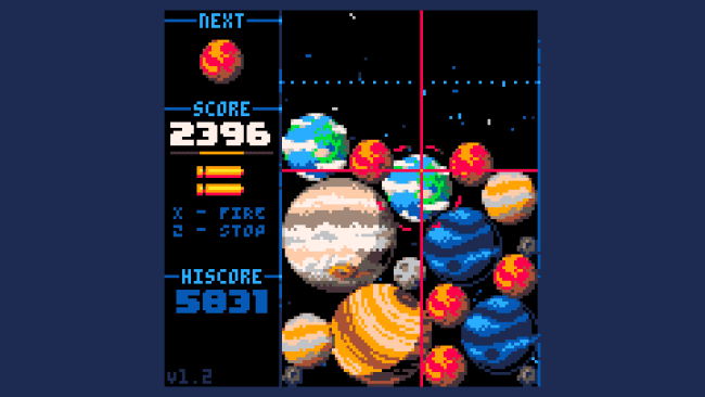 Capture d'écran du jeu Cosmic Collapse