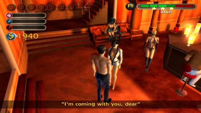 Capture d'écran du jeu des péchés