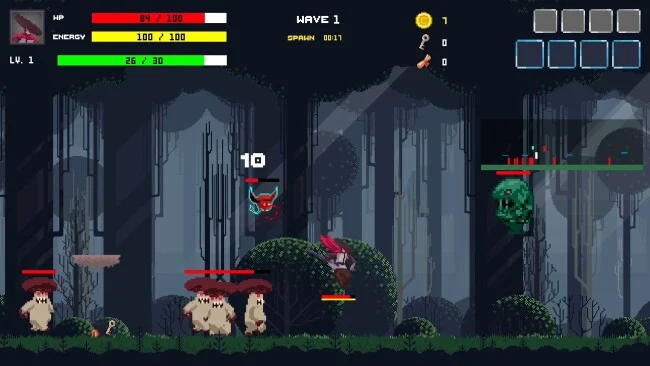 Captura de pantalla del juego Wave