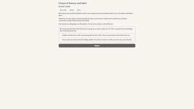 A Crown of Sorcery and Steel oyunu ekran görüntüsü