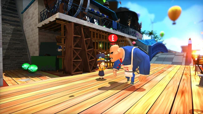 Screenshot of the game A hat in time