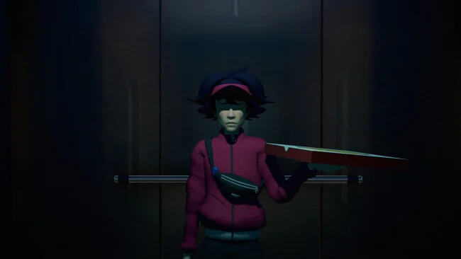 Screenshot of pizza delivery game