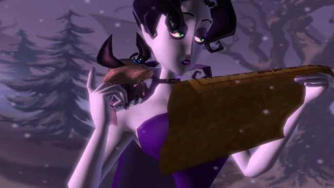 Captura de tela do jogo A Vampire Story