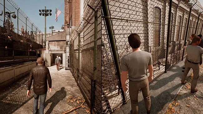 Screenshot of the game One way out
