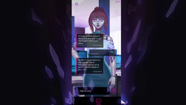 Captura de tela do jogo Acólito