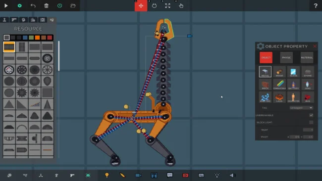 Captura de pantalla del juego SANDBOX ACTION