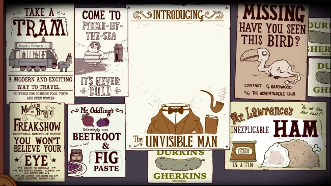 As aventuras de Bertram Fiddle - Uma captura de tela do jogo Grimder