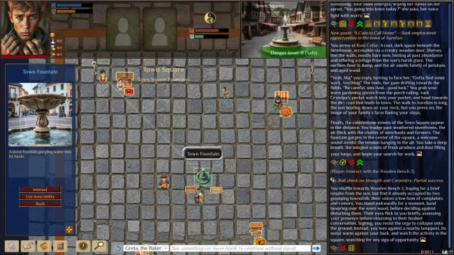 Captura de pantalla del juego AI Roguelite