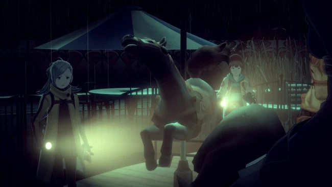 Captura de tela do jogo AI: Somnium Files