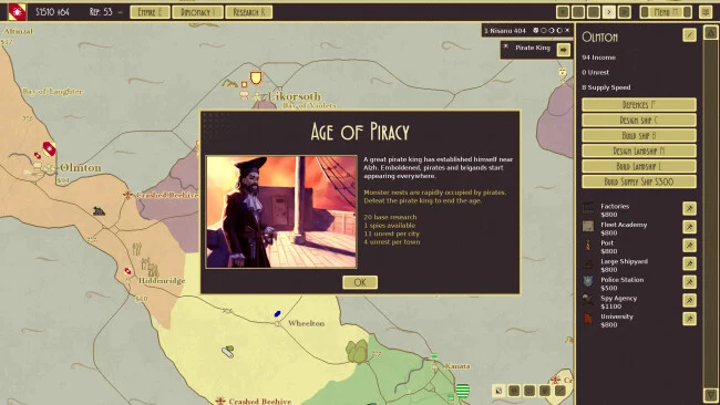 Airships: Gökyüzünü Fethet Oyunu Ekran Görüntüsü