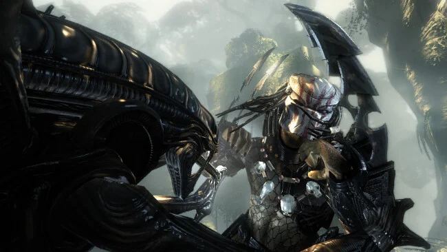 Captura de tela do Aliens vs. Predator para PC
